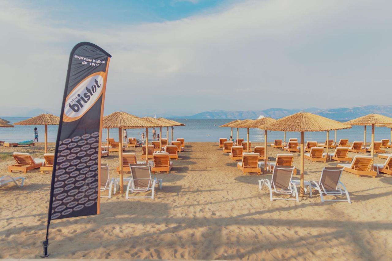 La Playa Grande Aparthotel Kavos Bagian luar foto